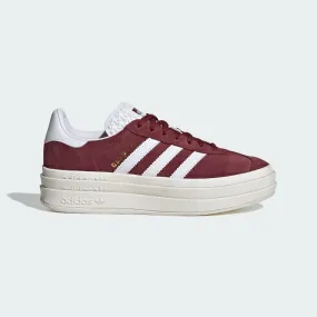 Adidas GAZELLE BOLD sneakers, dark red