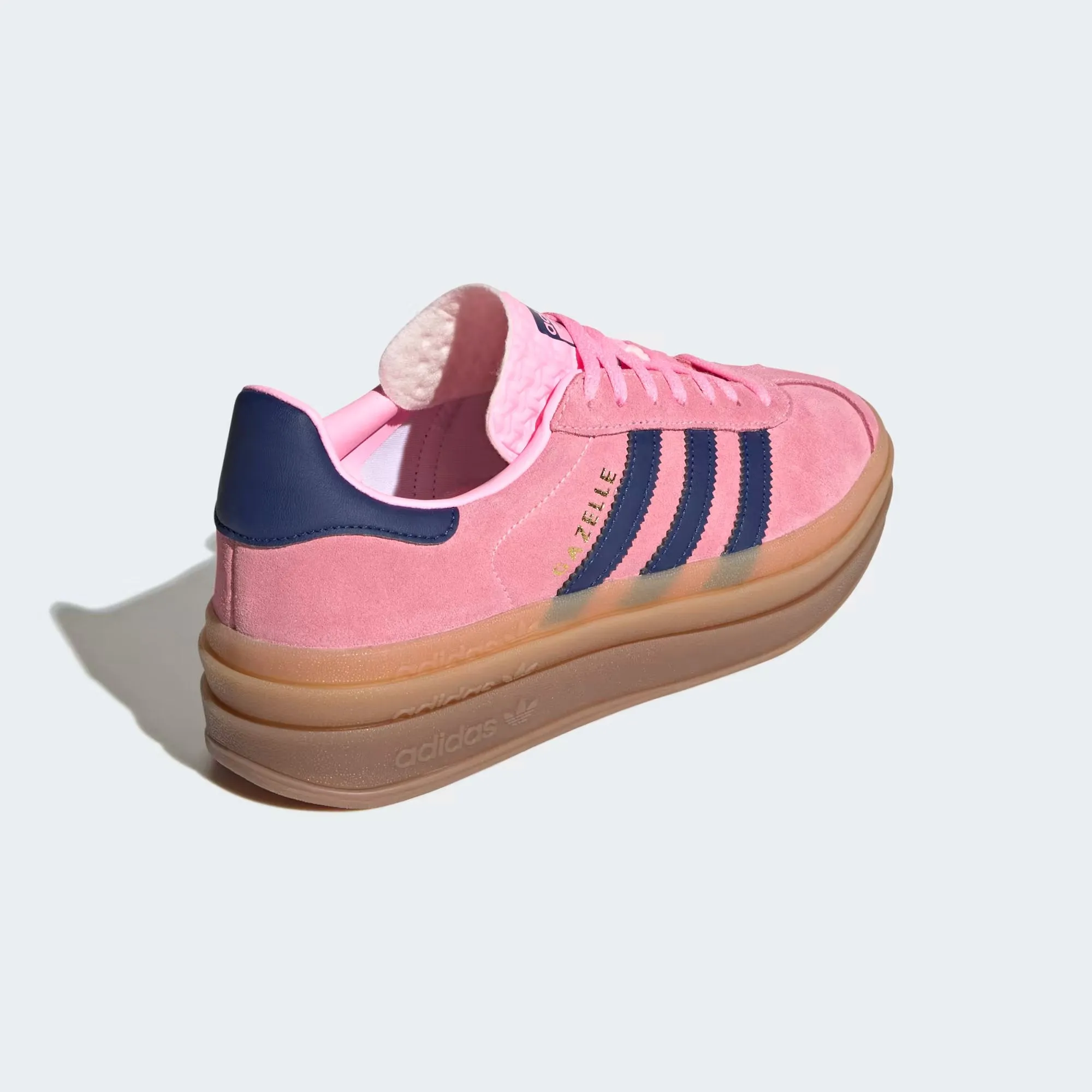 Adidas Wmns Gazelle Bold 'Pink Glow Gum' sneakers, pink