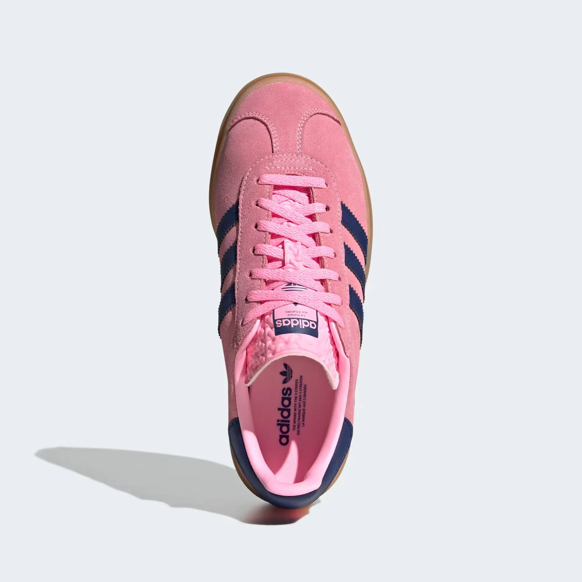 Adidas Wmns Gazelle Bold 'Pink Glow Gum' sneakers, pink