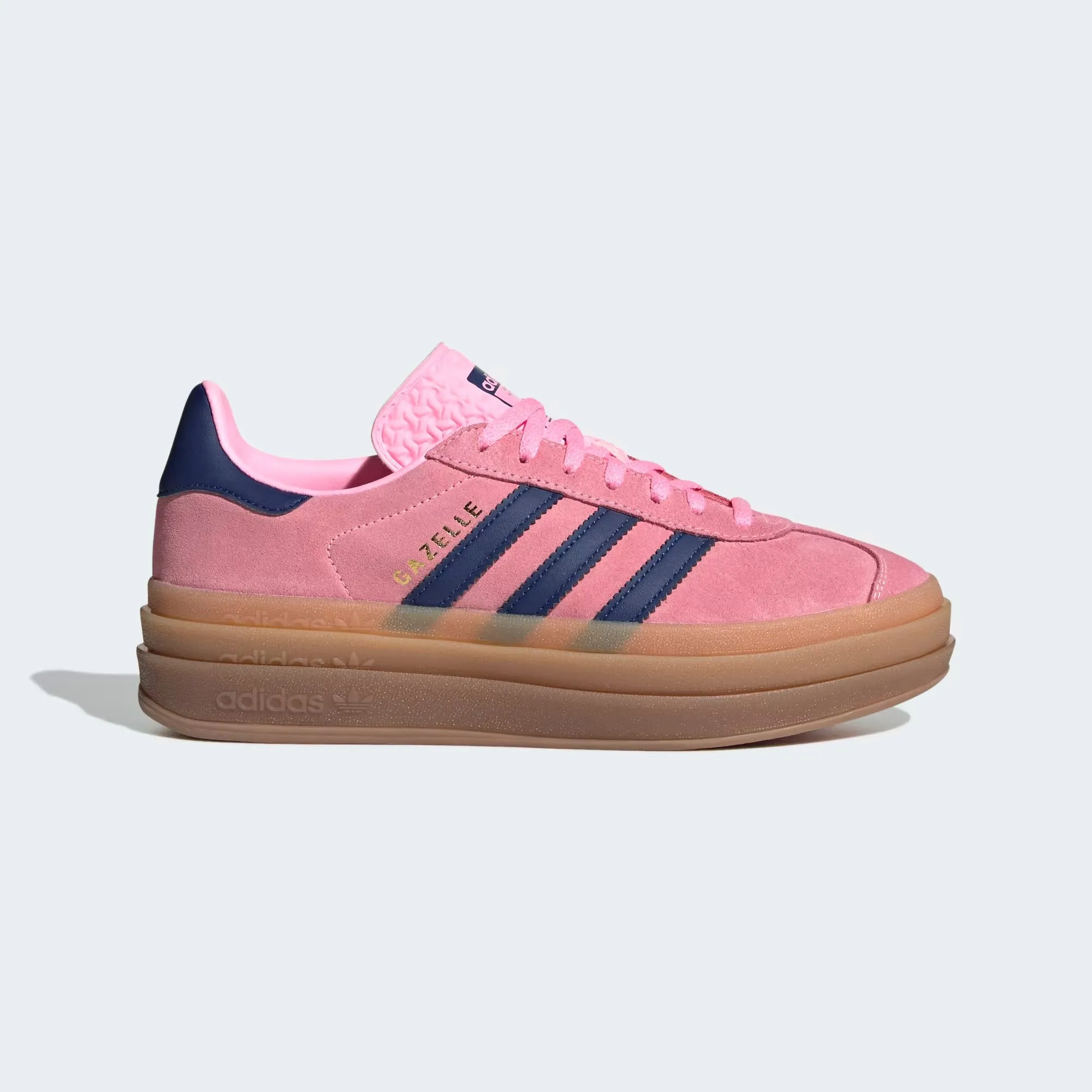 Adidas Wmns Gazelle Bold 'Pink Glow Gum' sneakers, pink