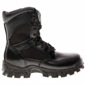 Alpha Force 8 inch Waterproof Zipper Boots