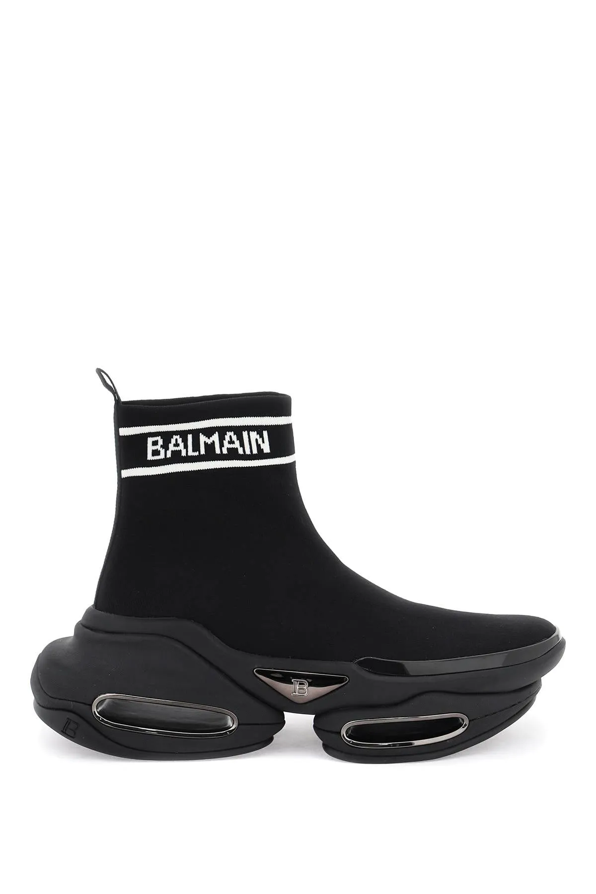 Balmain 'b-bold' knit sneakers