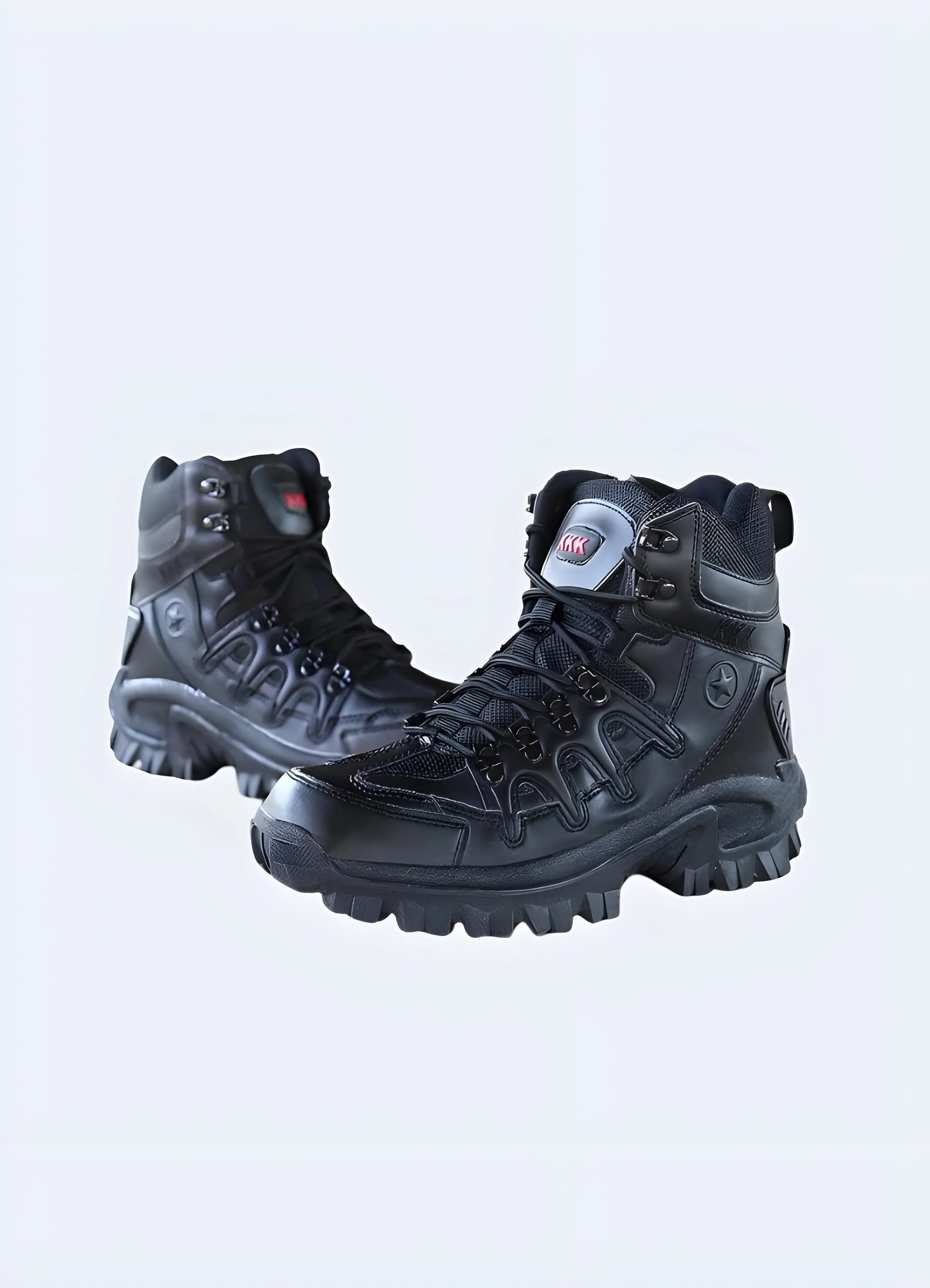 Black Waterproof Techwear Boots