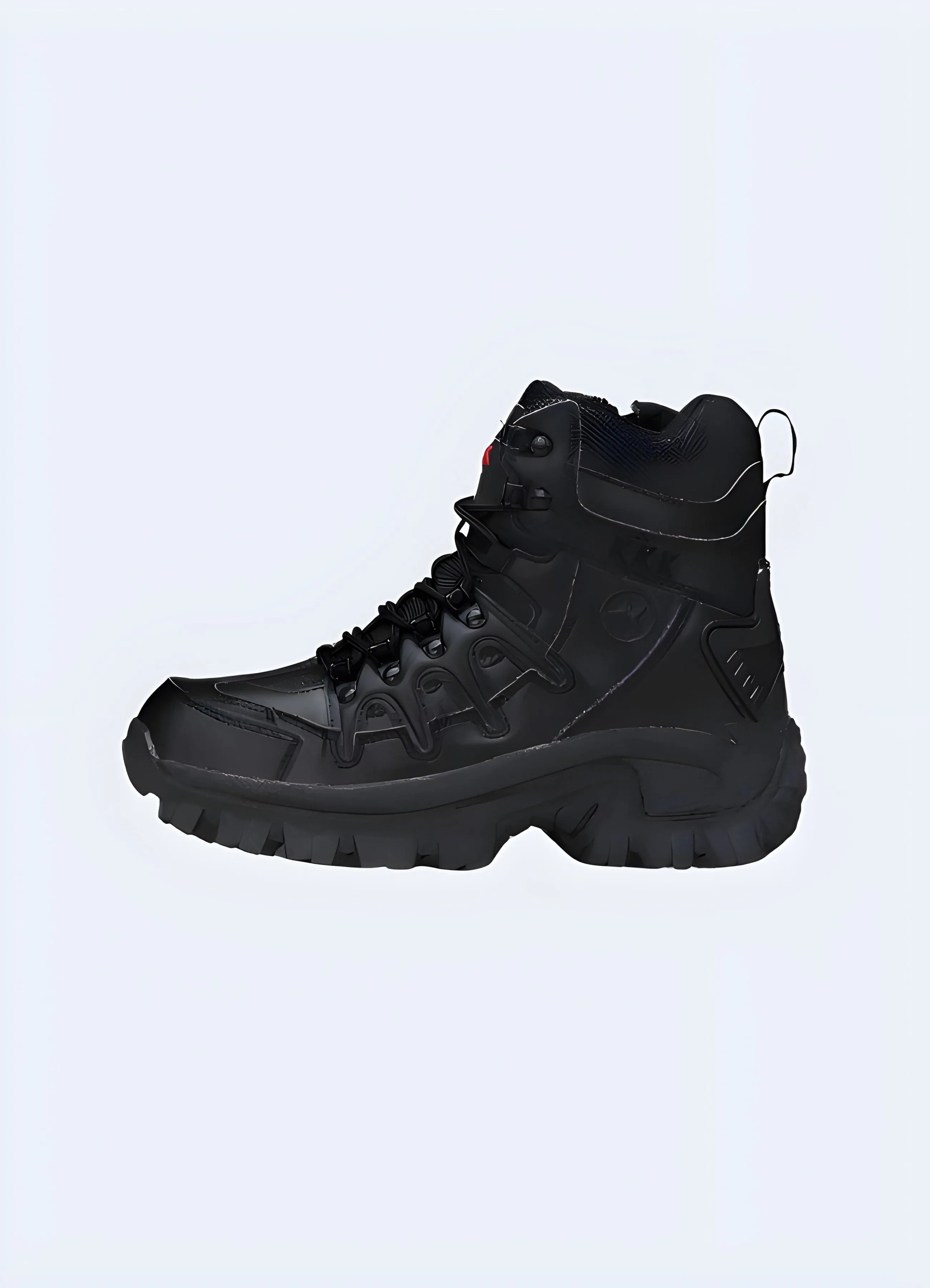 Black Waterproof Techwear Boots