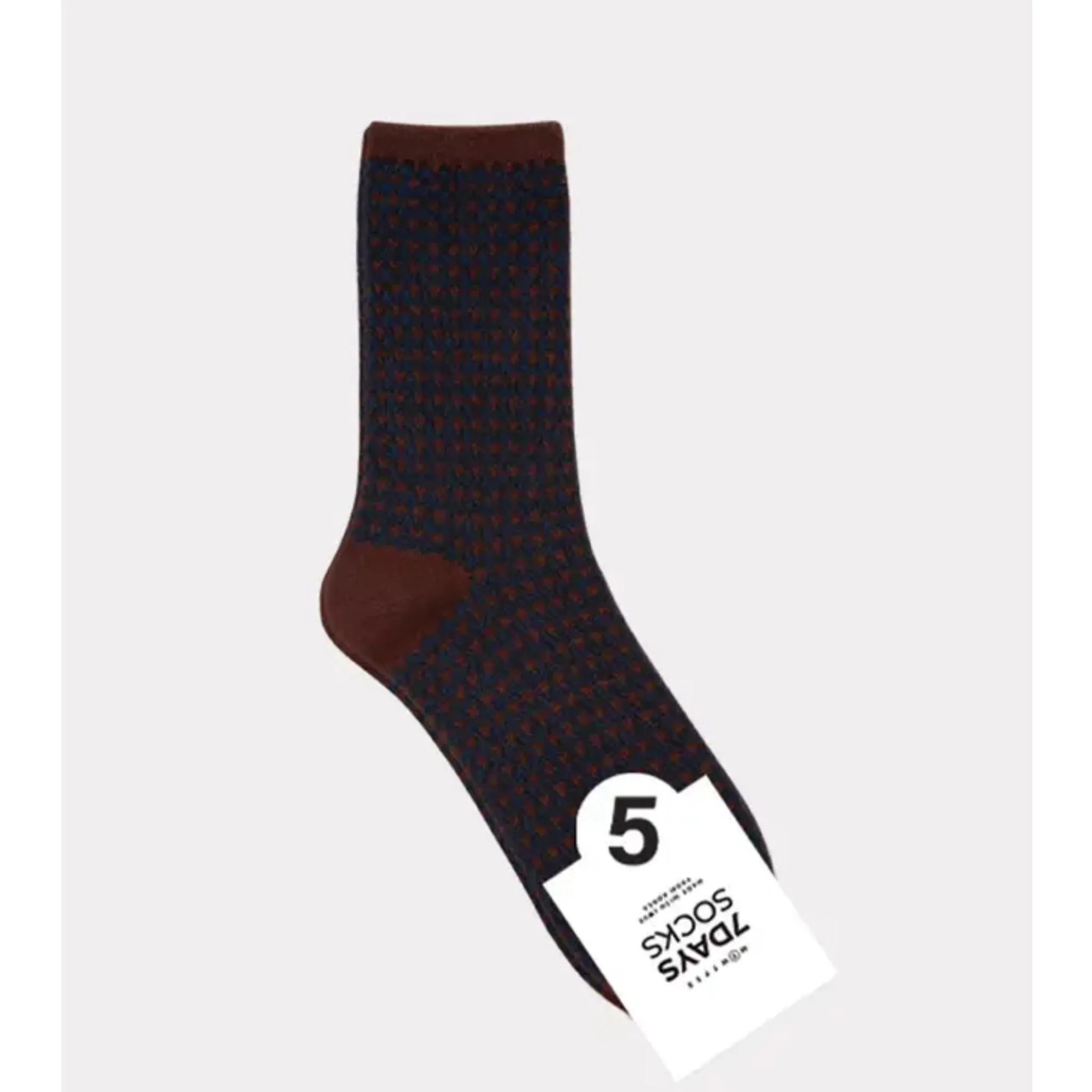 Dogtooth & Monochrome Stripe Socks