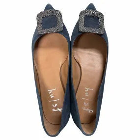 FS/NY POSH BALLET FLATS SLATE BLU 7