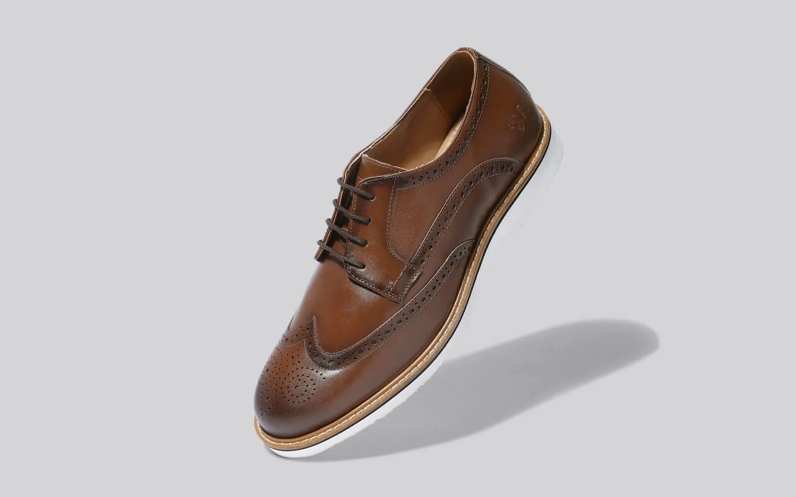 Luxe Brogues : Tan