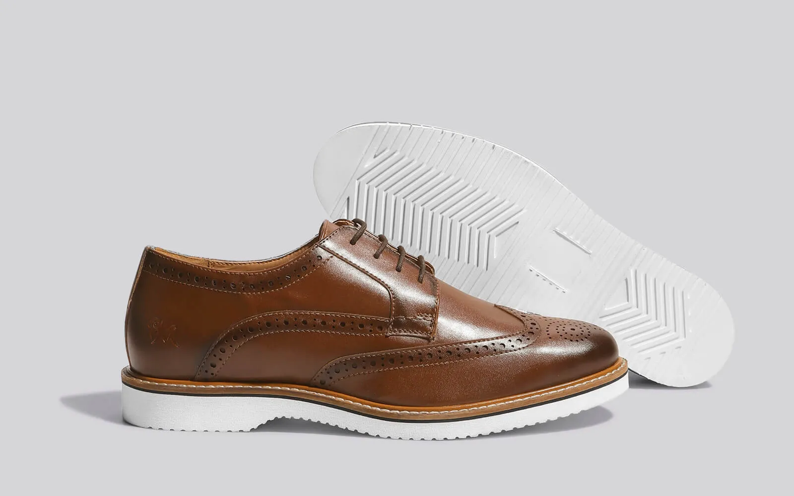 Luxe Brogues : Tan