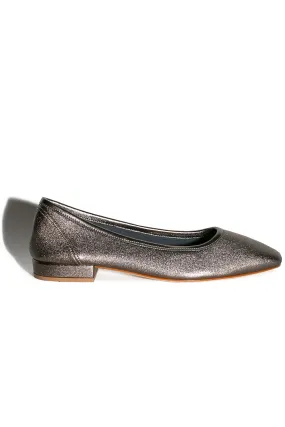 Metallic Anthracite Serafina Flat