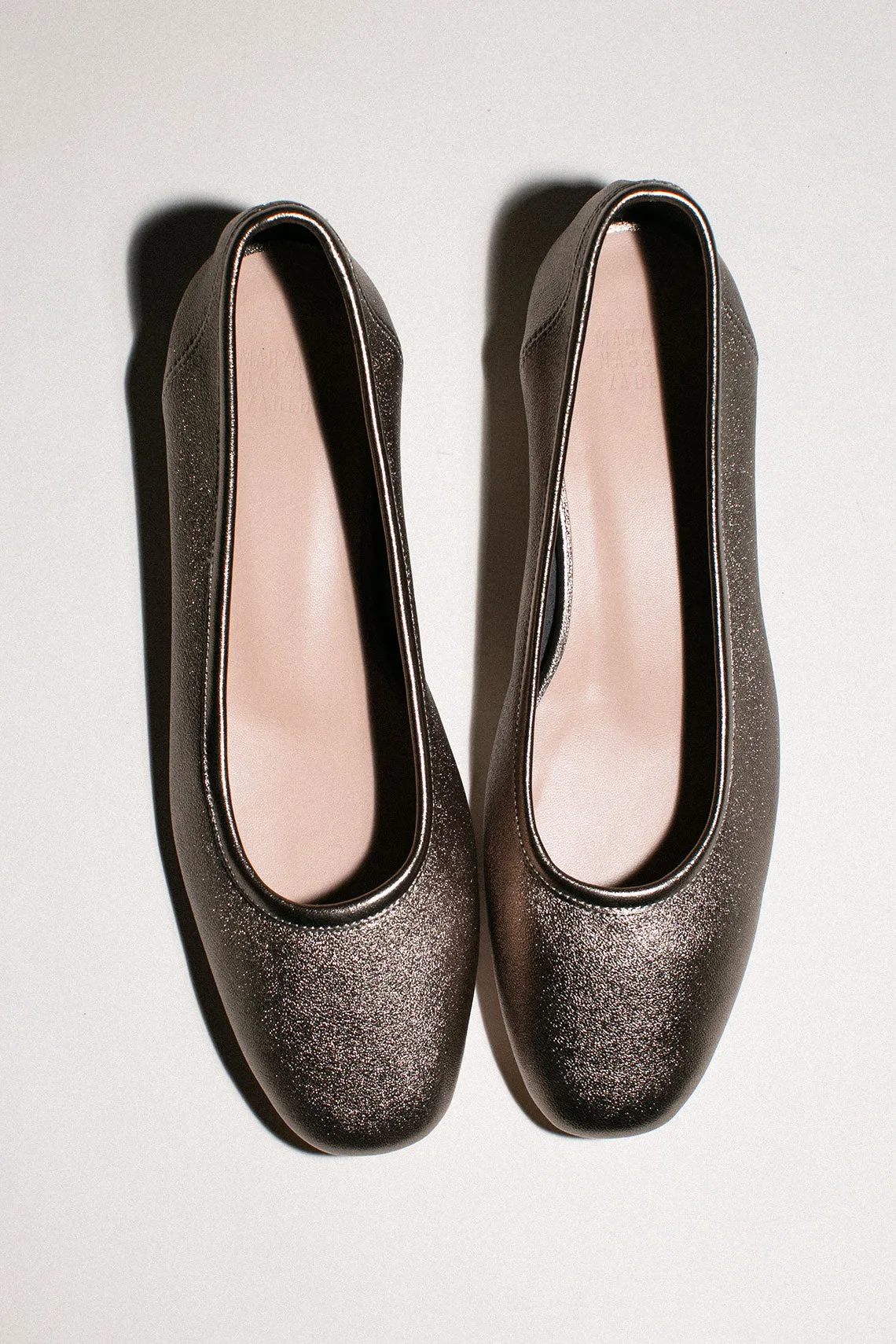 Metallic Anthracite Serafina Flat