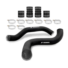 Mishimoto 99-03 Ford 7.3L Powerstroke PSD Intercooler Pipe/Boot Kit - Wrinkle Black