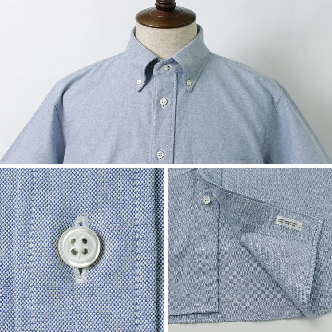 ROCOCO / American Oxford S/S Classic Button Down Shirt