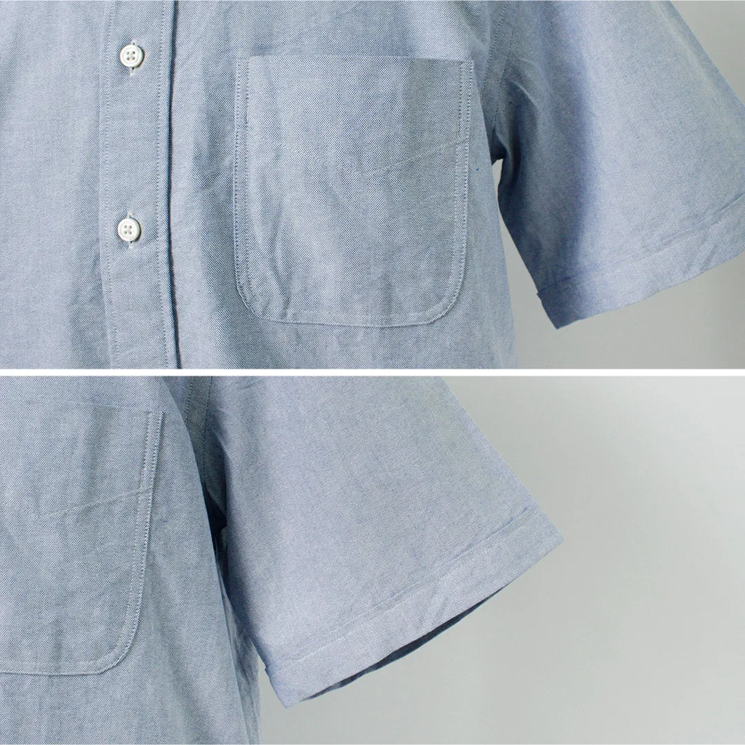 ROCOCO / American Oxford S/S Classic Button Down Shirt