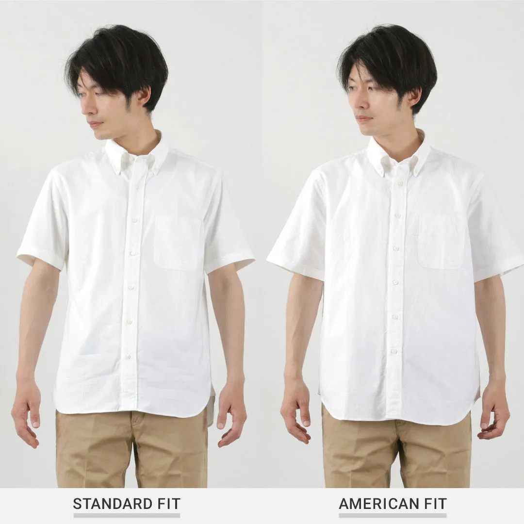 ROCOCO / Premium Oxford Short Sleeve Button Down Shirt