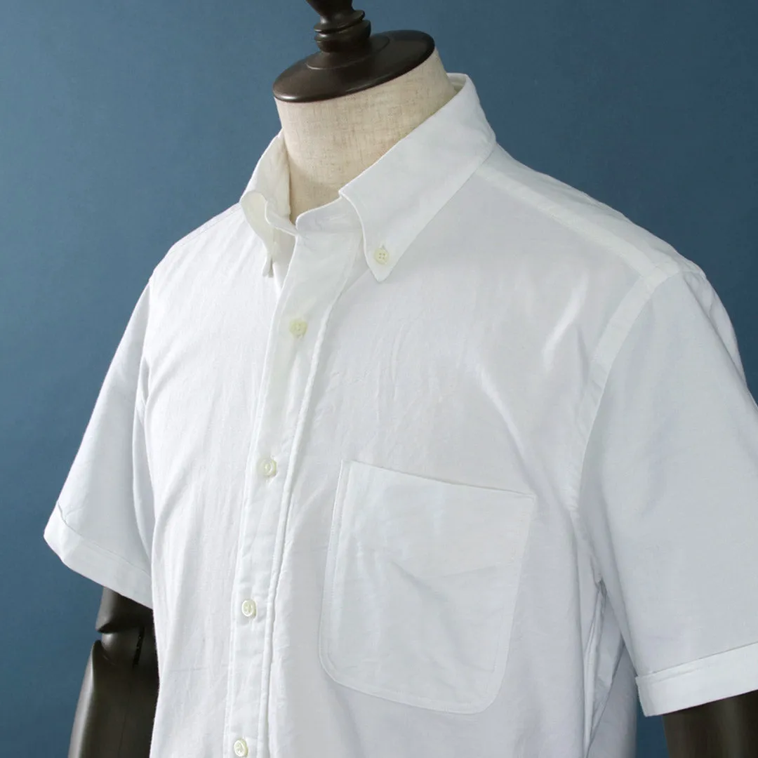 ROCOCO / Premium Oxford Short Sleeve Button Down Shirt