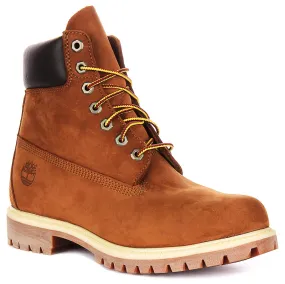 Timberland 172066 In Rust 6 Inch Waterproof Boot For Men