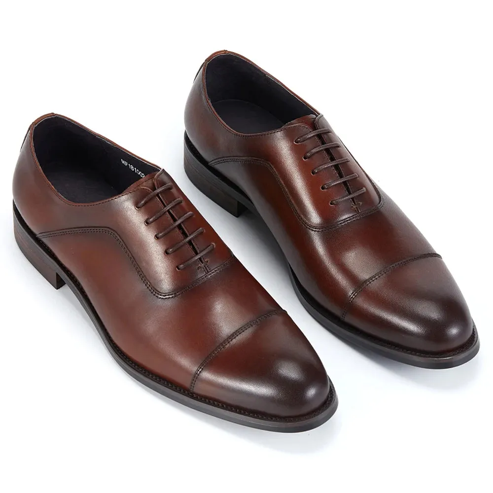 Trend4us Classic Leather Oxford Shoes for Men