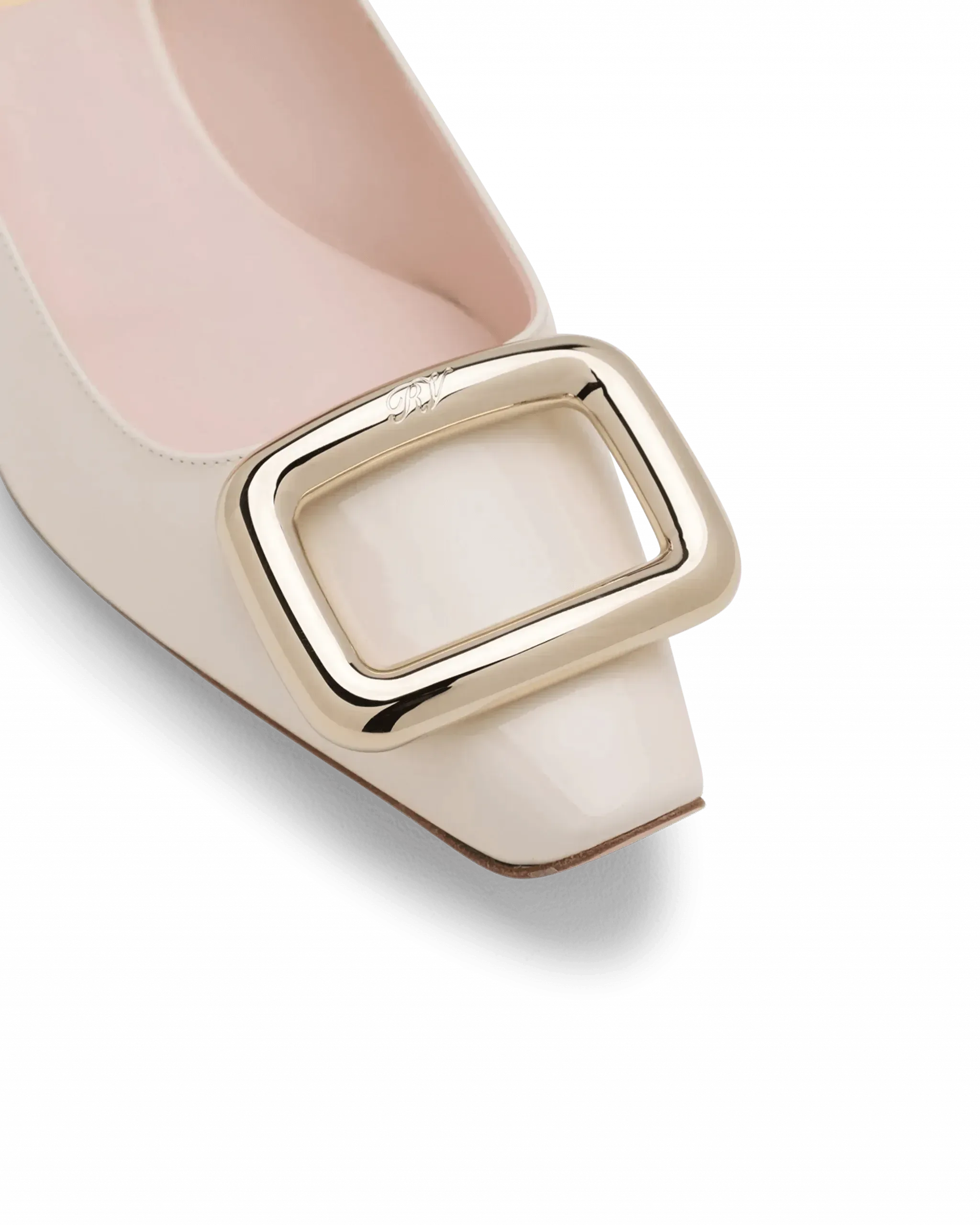 Trompette Metal Buckle Ballerinas