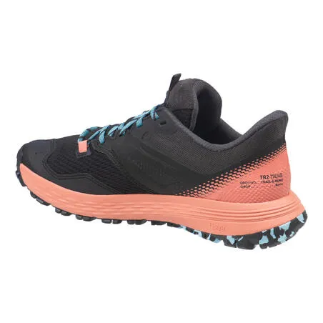 Women's trail running shoe tr2 - black pink blue